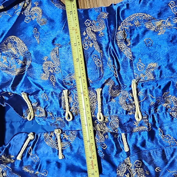 ★ 3 for $10 ★ Traditional Embroidered Vintage Suit/ dragons/ Asian Mandarin - Picture 5 of 8